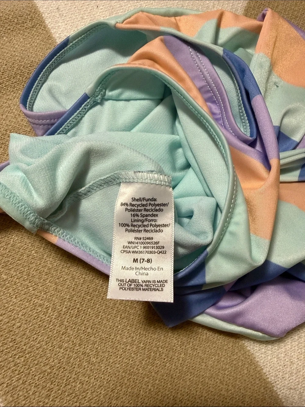 Girl’s One-Piece Bathing Suit
